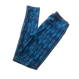 Lularoe Navy Blue Leggings Size O/S EUC #7874